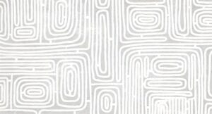 White and grey geometric line wallpaper
