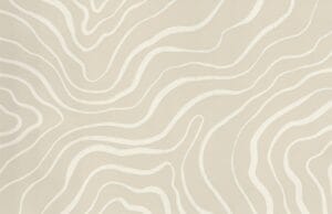 Beige abstract wavy line wallpaper pattern
