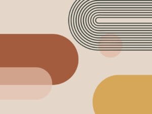 Modern abstract geometric wallpaper