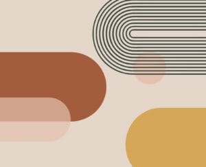 Modern abstract geometric wallpaper