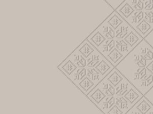 Beige geometric pattern wallpaper